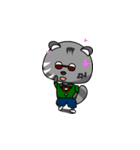 Cat in short（個別スタンプ：11）