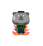 Cat in short（個別スタンプ：12）