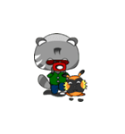 Cat in short（個別スタンプ：17）