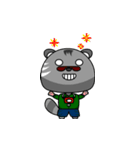 Cat in short（個別スタンプ：19）