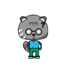 Cat in short（個別スタンプ：27）