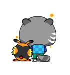Cat in short（個別スタンプ：34）