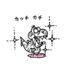 ピンク恐竜（個別スタンプ：10）