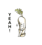 Enjoy Daikon（個別スタンプ：6）
