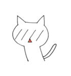 狼くんと猫ちゃん（個別スタンプ：30）