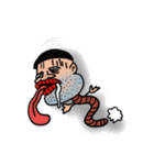 Worm  Man（個別スタンプ：22）