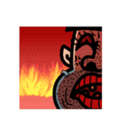 Worm  Man（個別スタンプ：36）