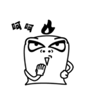Angry Office Candle（個別スタンプ：6）