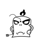 Angry Office Candle（個別スタンプ：12）