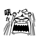 Angry Office Candle（個別スタンプ：14）
