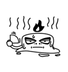 Angry Office Candle（個別スタンプ：21）