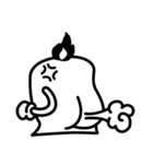 Angry Office Candle（個別スタンプ：30）