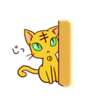 そっけない猫（個別スタンプ：16）