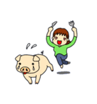 ハピ子さんの日常（個別スタンプ：11）