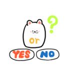 くまうさぎさんの日常で使えるスタンプ（個別スタンプ：38）