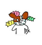 パピヨン犬 ゆるパール♪（個別スタンプ：6）
