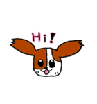 パピヨン犬 ゆるパール♪（個別スタンプ：10）