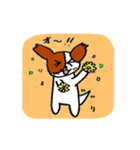 パピヨン犬 ゆるパール♪（個別スタンプ：20）