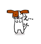パピヨン犬 ゆるパール♪（個別スタンプ：35）