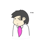 Office Man lalla By THANPH（個別スタンプ：2）