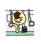 Mr. Pig and his darling bear（個別スタンプ：20）