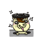 Mr. Pig and his darling bear（個別スタンプ：25）