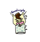Mr. Pig and his darling bear（個別スタンプ：26）