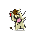Mr. Pig and his darling bear（個別スタンプ：30）