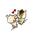 Mr. Pig and his darling bear（個別スタンプ：39）