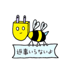 コンセントBeeさん（個別スタンプ：36）