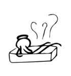 漂うクラゲ（個別スタンプ：38）
