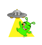 UFO Green（個別スタンプ：5）