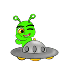 UFO Green（個別スタンプ：30）
