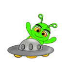 UFO Green（個別スタンプ：34）