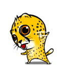 Funny little cheetah（個別スタンプ：1）