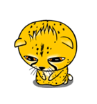 Funny little cheetah（個別スタンプ：4）