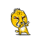 Funny little cheetah（個別スタンプ：11）