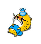 Funny little cheetah（個別スタンプ：14）