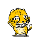 Funny little cheetah（個別スタンプ：24）