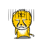 Funny little cheetah（個別スタンプ：25）