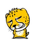 Funny little cheetah（個別スタンプ：26）