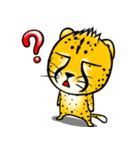 Funny little cheetah（個別スタンプ：32）