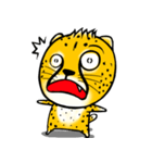 Funny little cheetah（個別スタンプ：35）