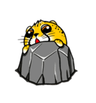 Funny little cheetah（個別スタンプ：37）