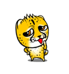 Funny little cheetah（個別スタンプ：40）