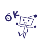 The Robot Crowd 日本語版（個別スタンプ：3）