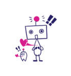 The Robot Crowd 日本語版（個別スタンプ：22）