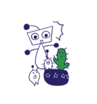 The Robot Crowd 日本語版（個別スタンプ：27）