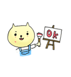 アシスタントねこ。（個別スタンプ：39）