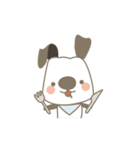いぬのガンアジ（個別スタンプ：2）